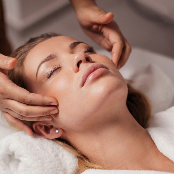 Drenaje linfático facial